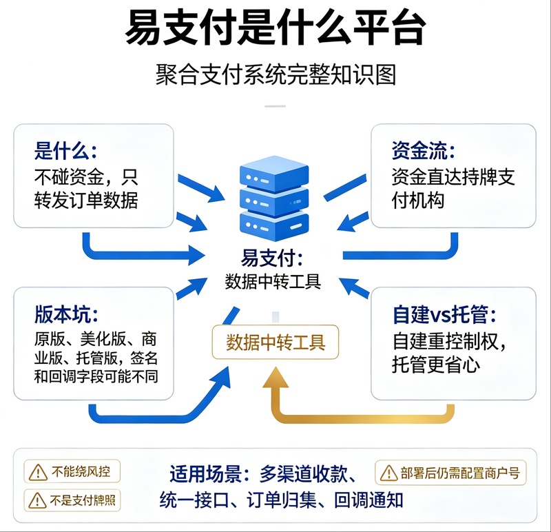 易支付是什么平台：聚合支付系统完整介绍与适用场景示意图